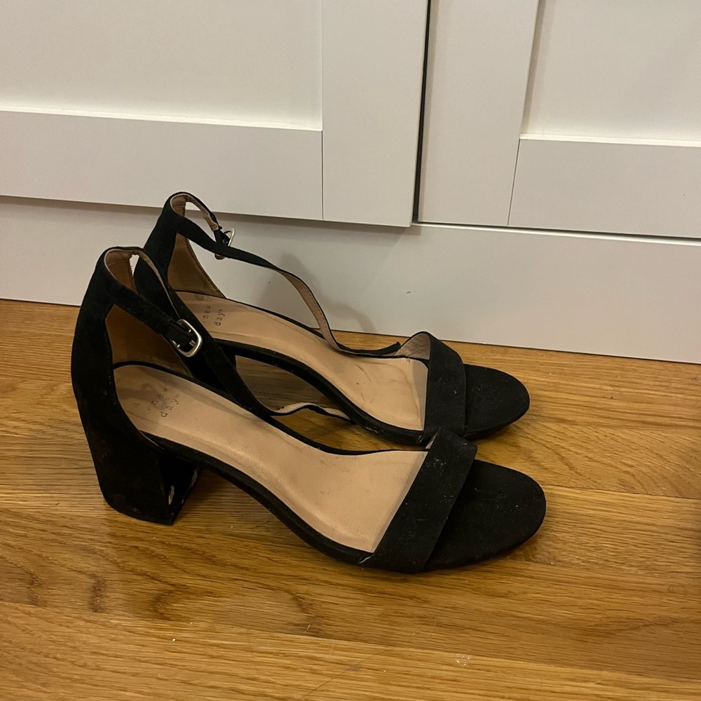 Black heels